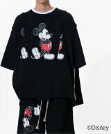 DISCOVERED "Disney Collection"<Mickey> Wide Mickey Tee